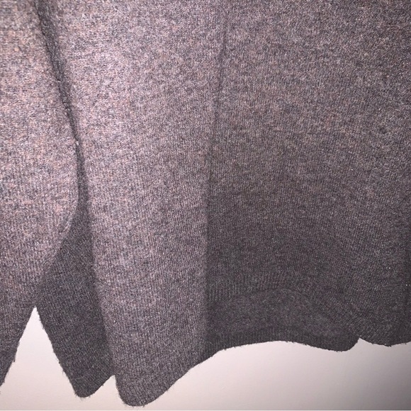 Aritzia Wilfred Brown Cashmere Wool Blend Turtleneck Sweater M - Picture 7 of 8